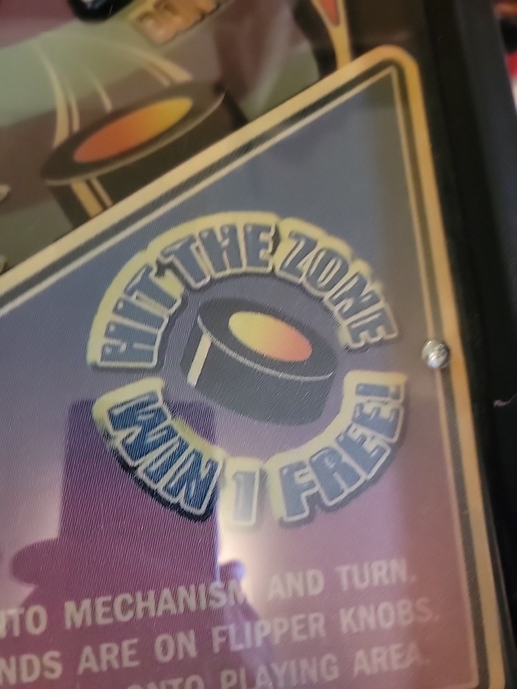 Pinball Machine Puck Zone