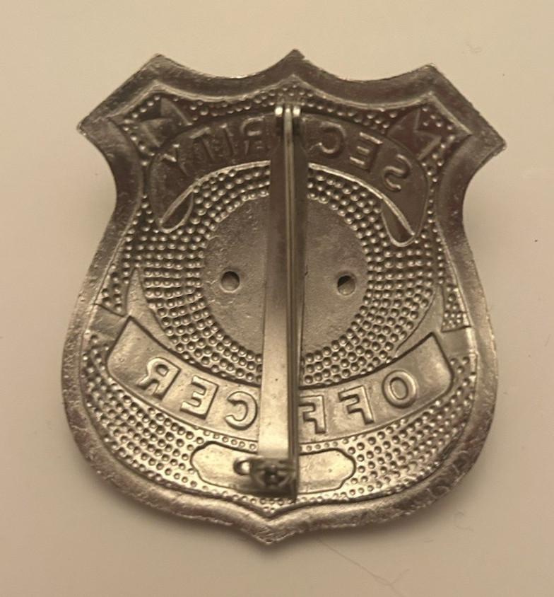 Vintage Sample Security Badge