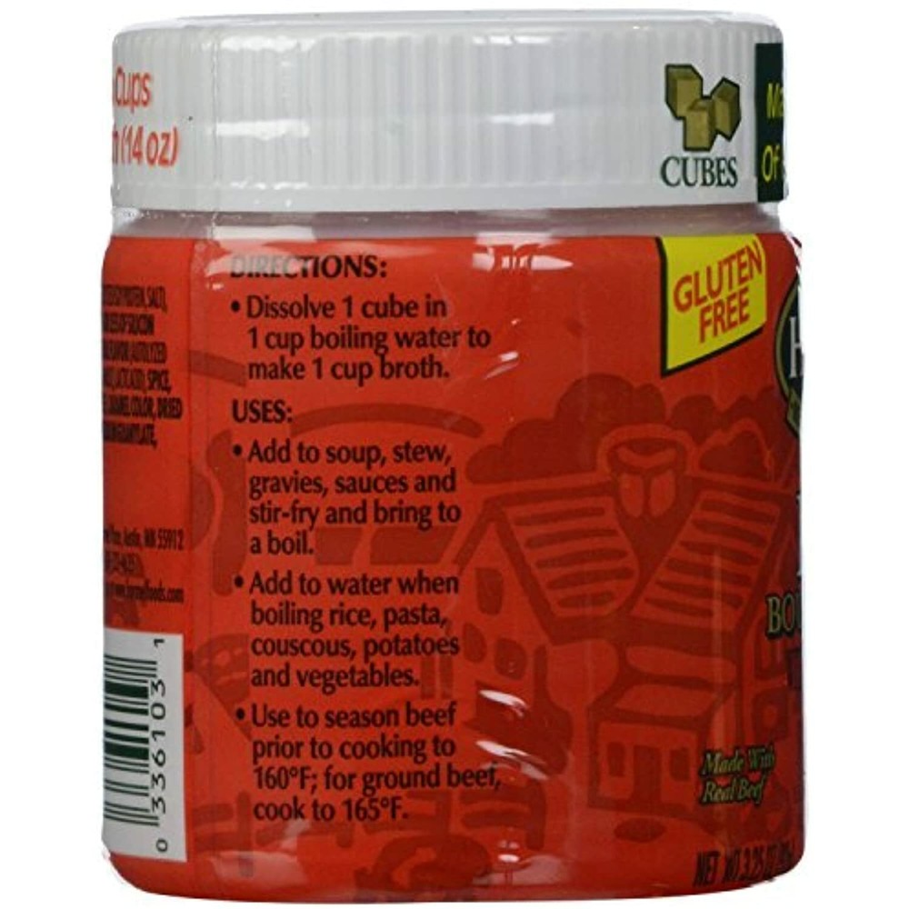 Herb-Ox Beef Bouillon Cubes, 25-Count