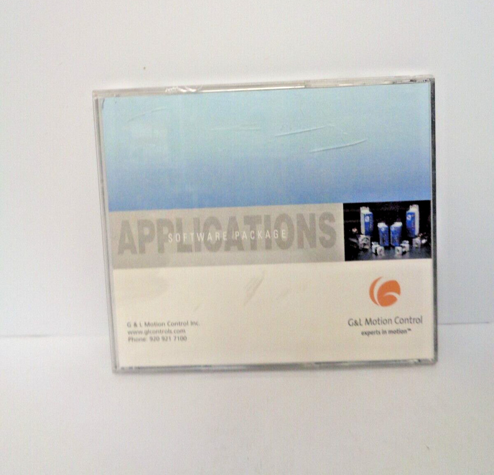 G&L MOTION CONTROL M.3000.0092 VERSION 16.0.1 APPLICATIONS SOFTWARE