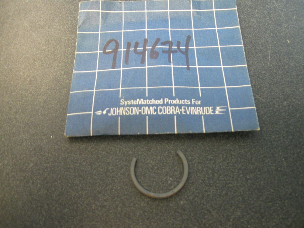 Johnson Evinrude OMC 0914674 Snap Ring J284