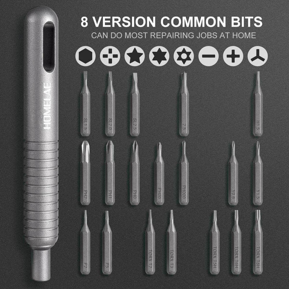 Mini Precision Screwdriver Set 20PC Repair Tool Kit Eyeglass/iphone/Camera/Drone