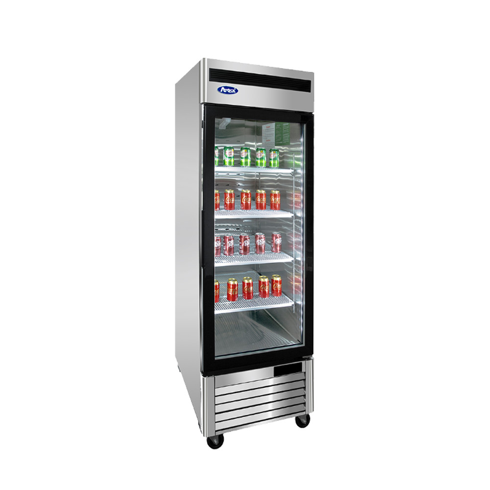 Atosa MCF8701GR, Bottom Mount 1 GLASS Door FREEZER