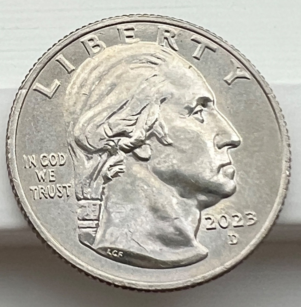2023 D Washington Multi Errors 25 Cents Quarter - Rare