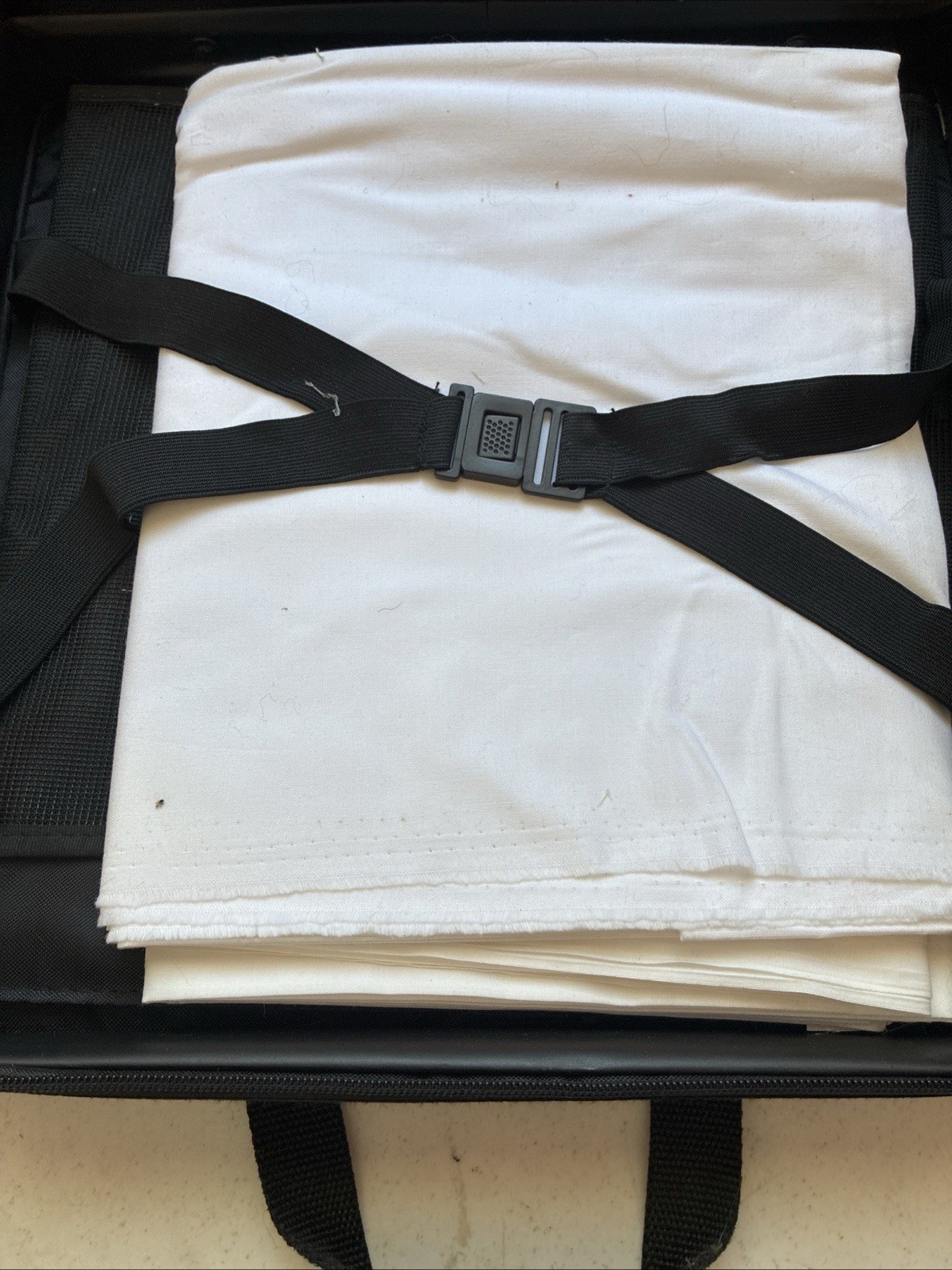 Portable Quilting Organizer Case Kit w Fabric Thread Clips Pattern