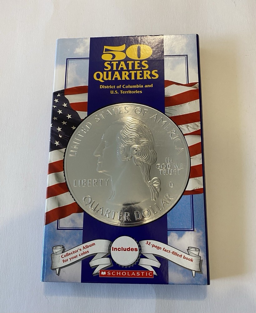 Kid’s State Quarter Collecting Book By Scholastic (09/09)
