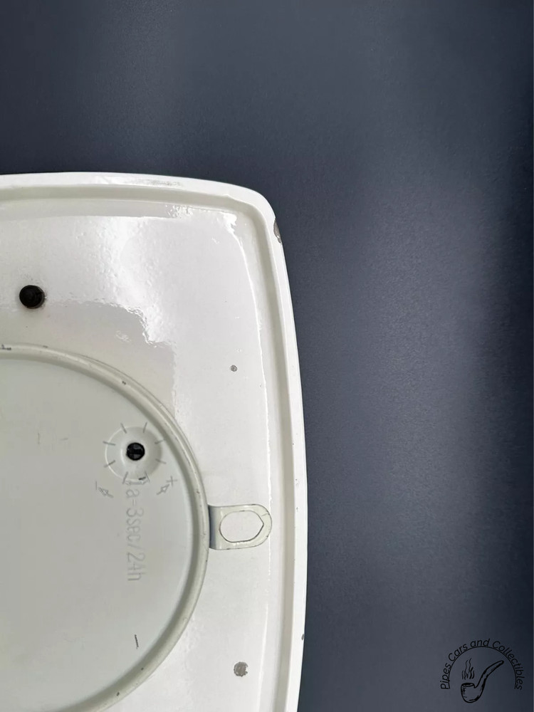 Vintage Junghans Exacta Wall Ceramic Mechanical Clock