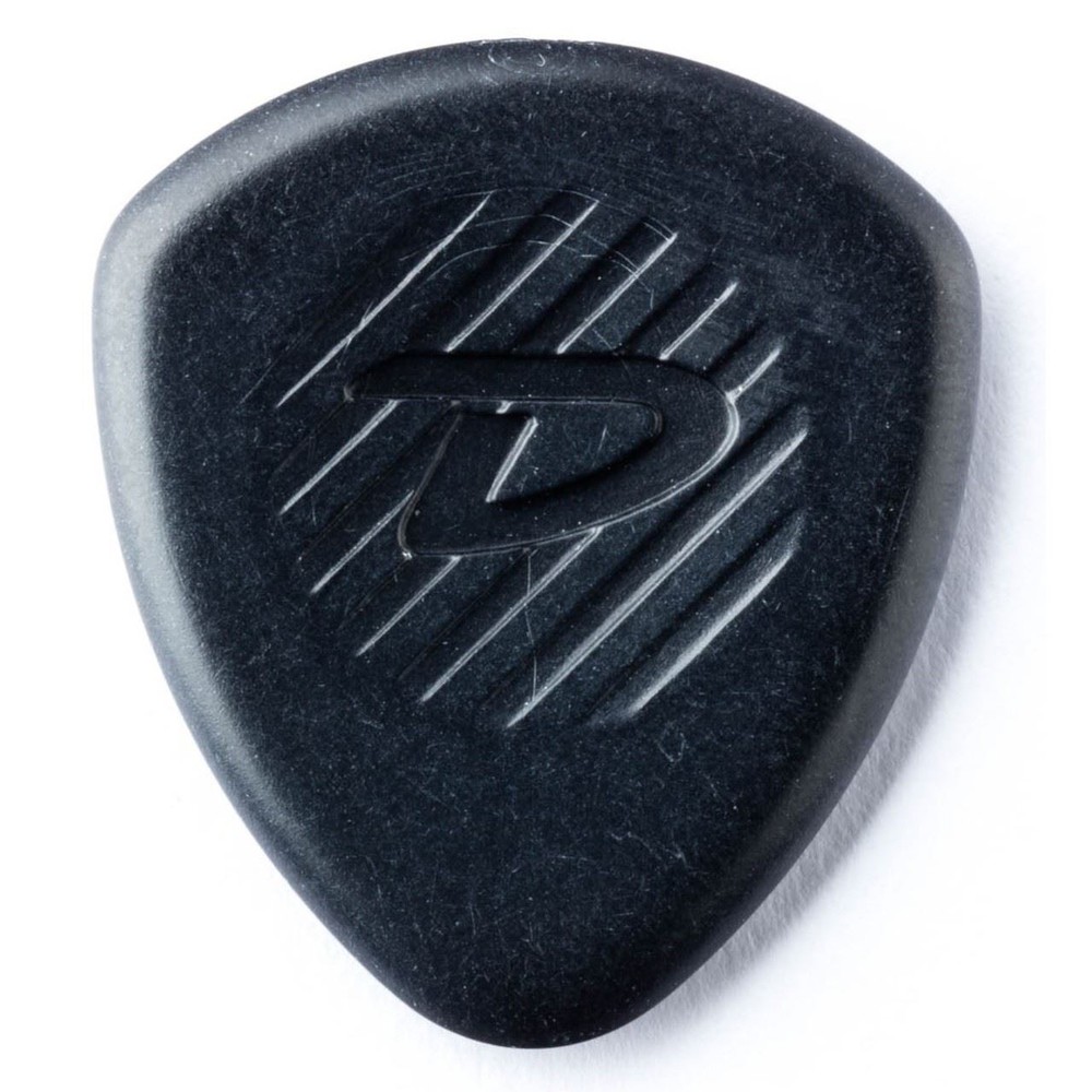 Dunlop 477P307 Primetone Large Round Tip Guitar Picks, 3.0mm, Black, 3-Pack