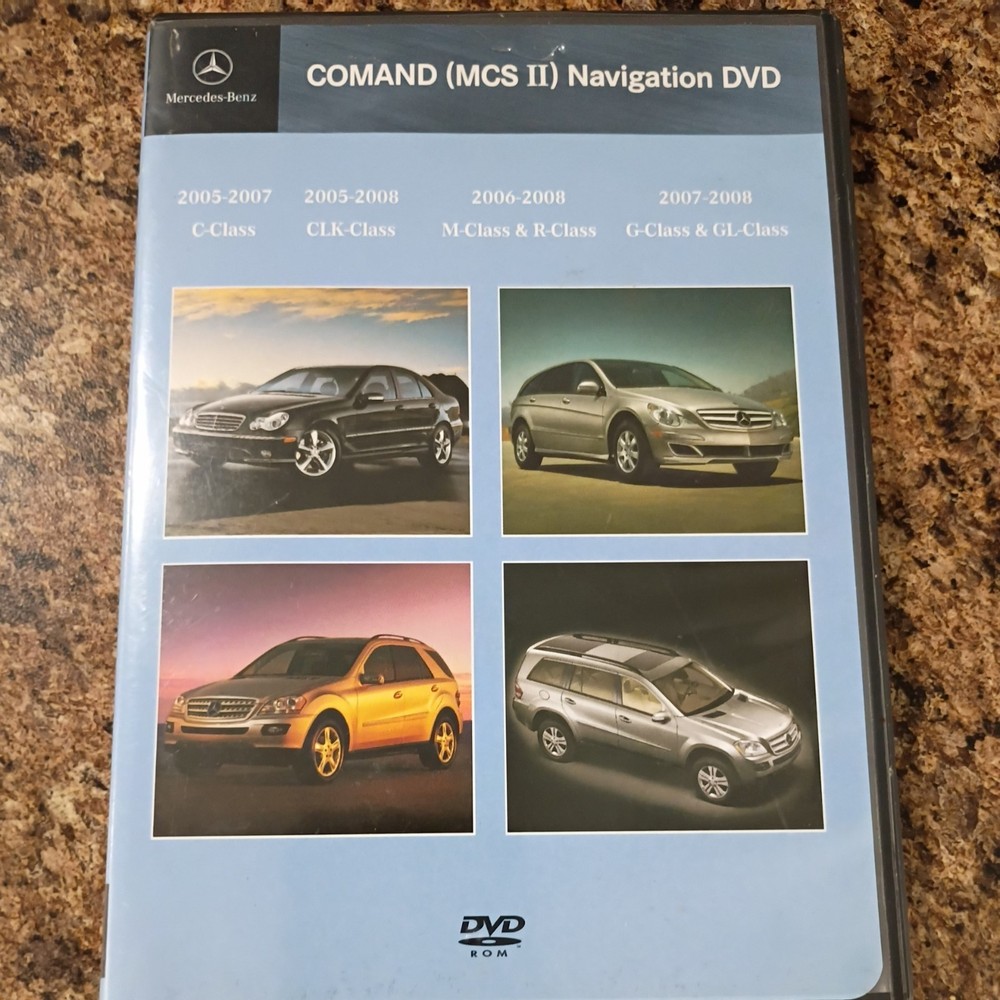 Mercedes Navigation Disc ( See model)