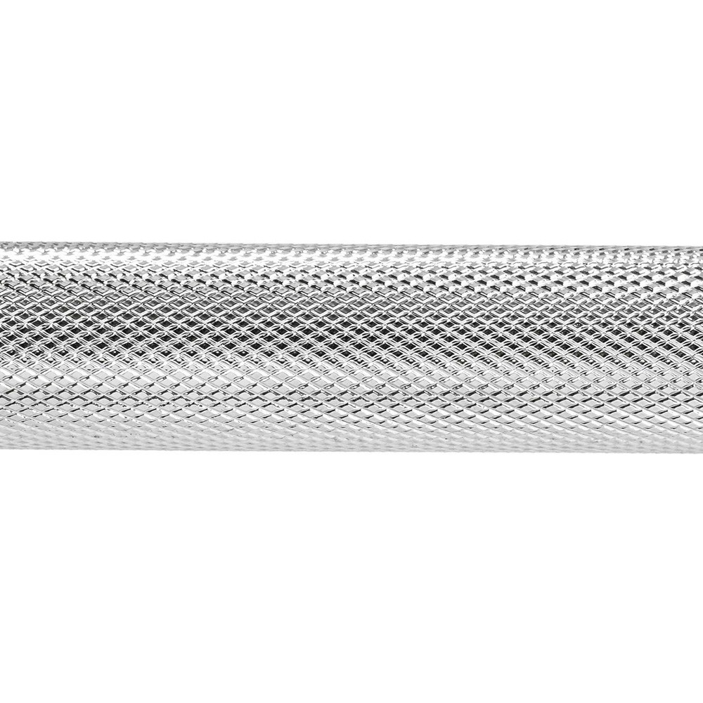 60-Inch Chrome Threaded Barbell Bar 1 Inch Diameter