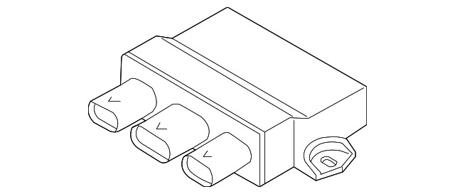 Genuine BMW Control Module 61-35-5-A39-8E8