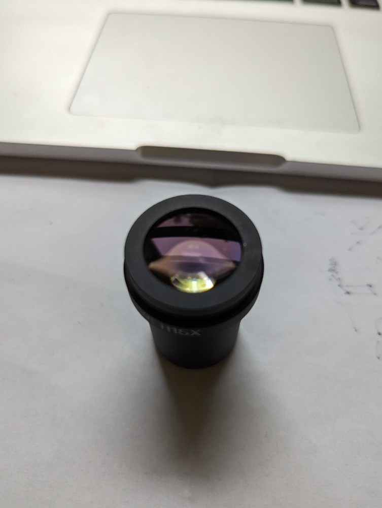 Unitron Black No Chrome WFH15X Eyepiece Objective Lens Microscope