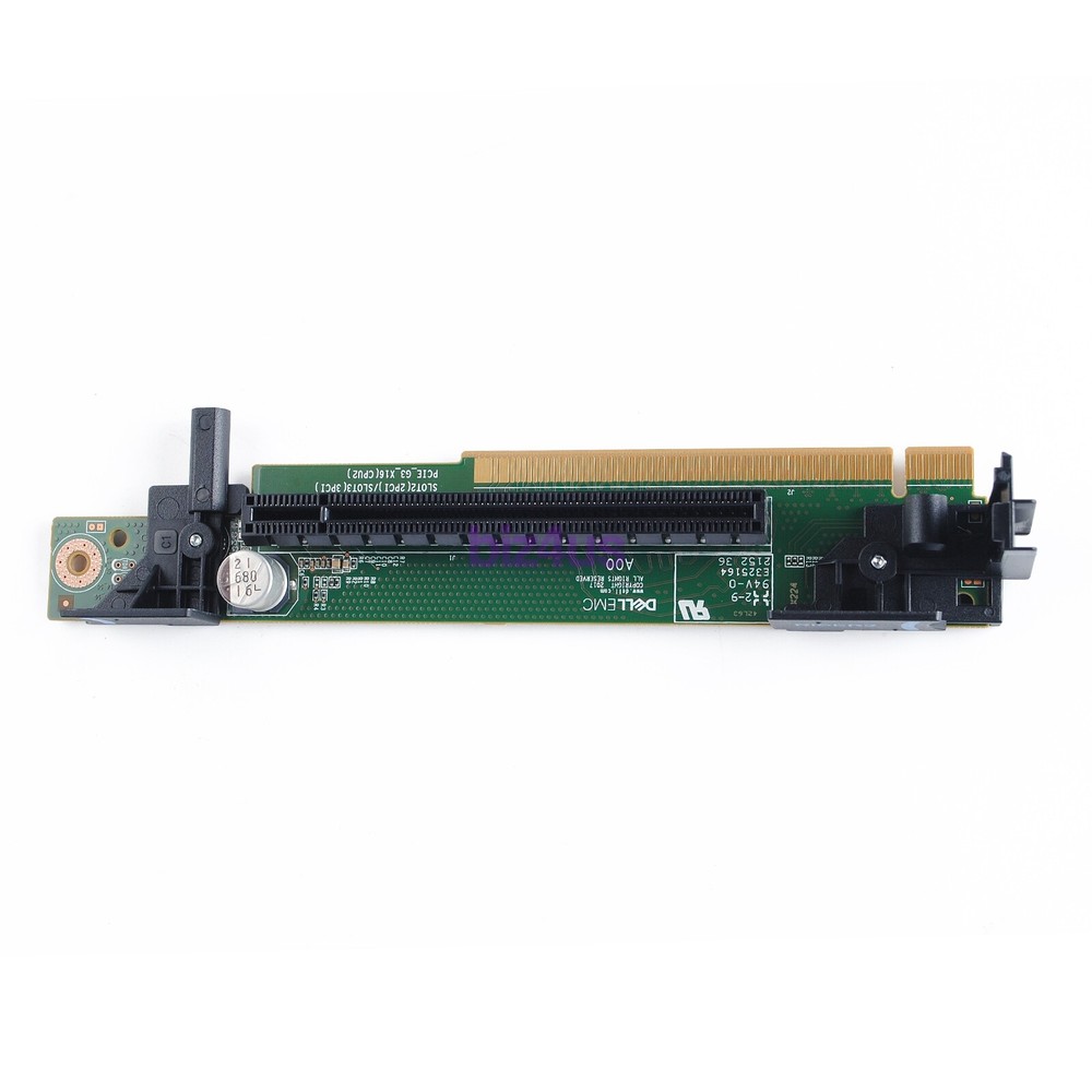 W6D08 For Dell PowerEdge R640 Server Riser 2 Board Card PCI-E for 2nd CPU