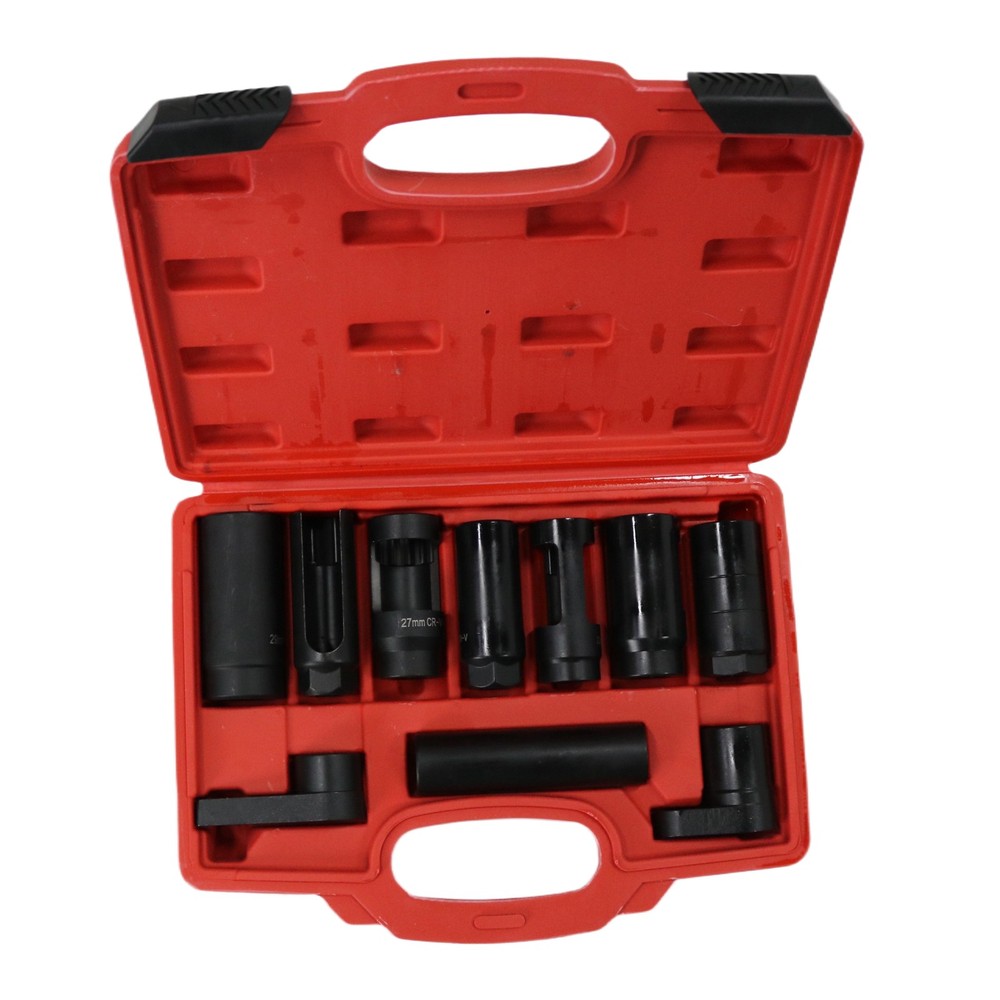 10Pcs Oxygen Sensor Socket Set Sensor Oil Pressure Sending Unit Removal Tool