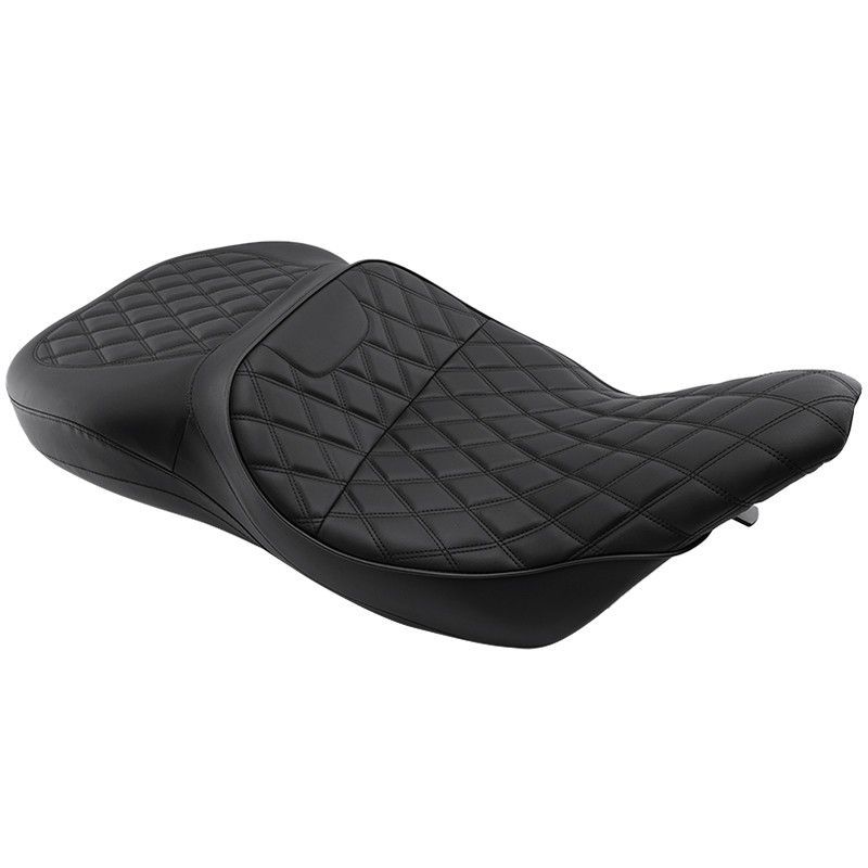 Driver Passenger Seat For Harley Touring Street Glide Road King 1997-2007