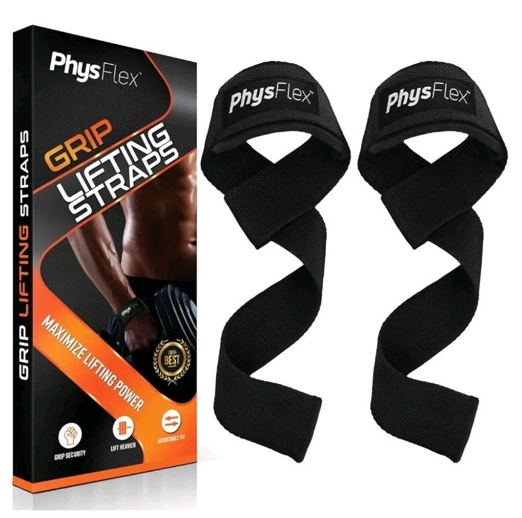 Padded Wrist Support Grip Lifting Straps