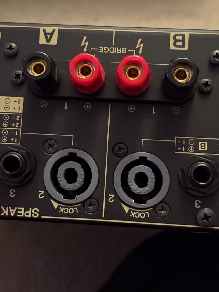 3 Yamaha P5000S Power Amplifier's