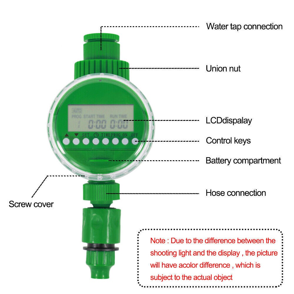 Watering Timer Digital LCD Automatic Water Timer Timer for Garden NEW