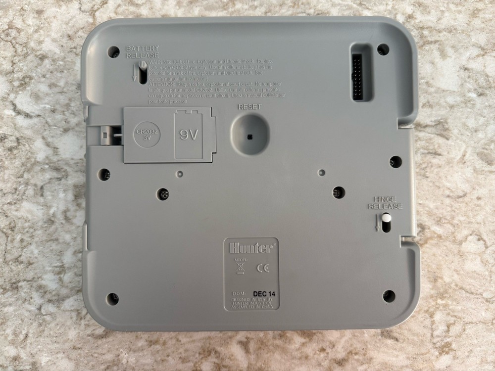 Hunter Pro-C Irrigation Sprinkler Controller PC-400 Replacement Panel