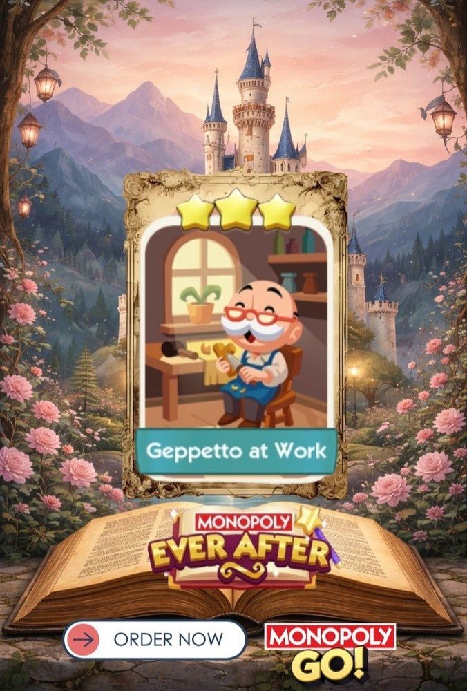 Geppeto at work - Monopoly Go set 18