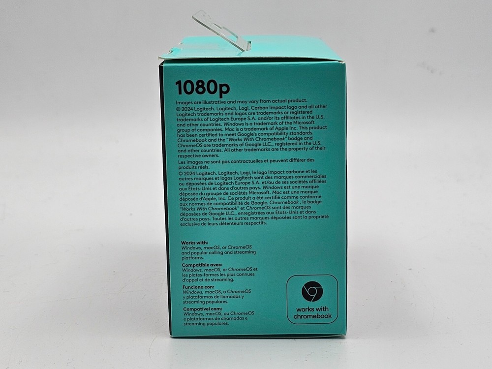 Logitech 1080p Webcam Pro Stream 30fps CIB Complete in Box