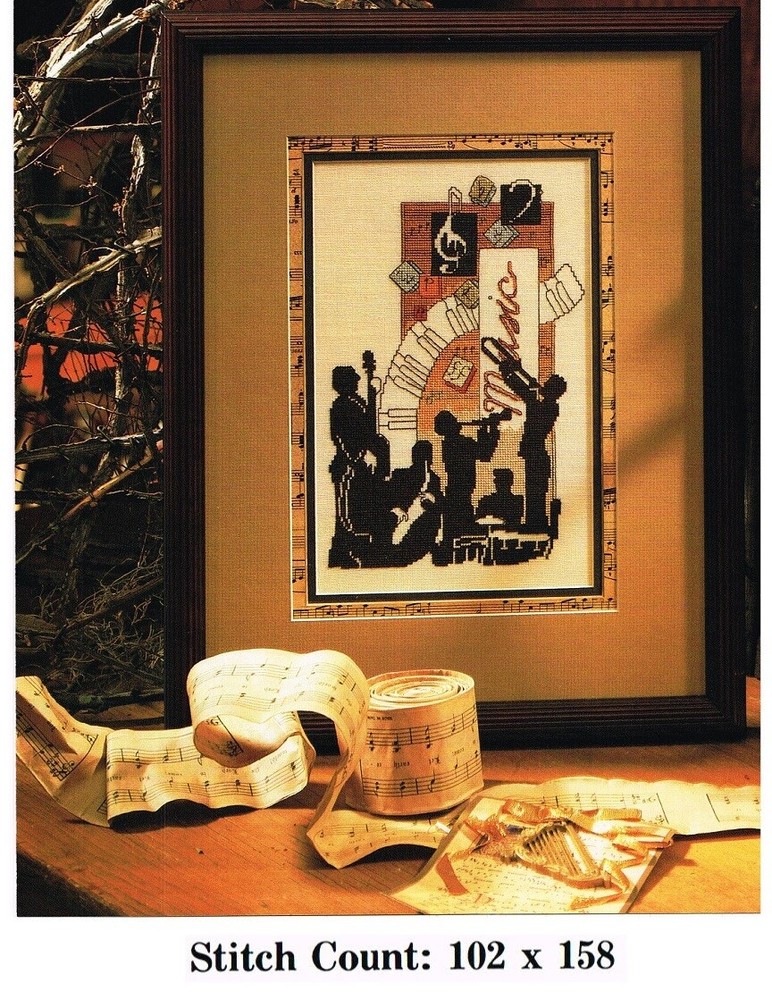 ALL THAT JAZZ    CROSS STITCH  PATTERN ONLY