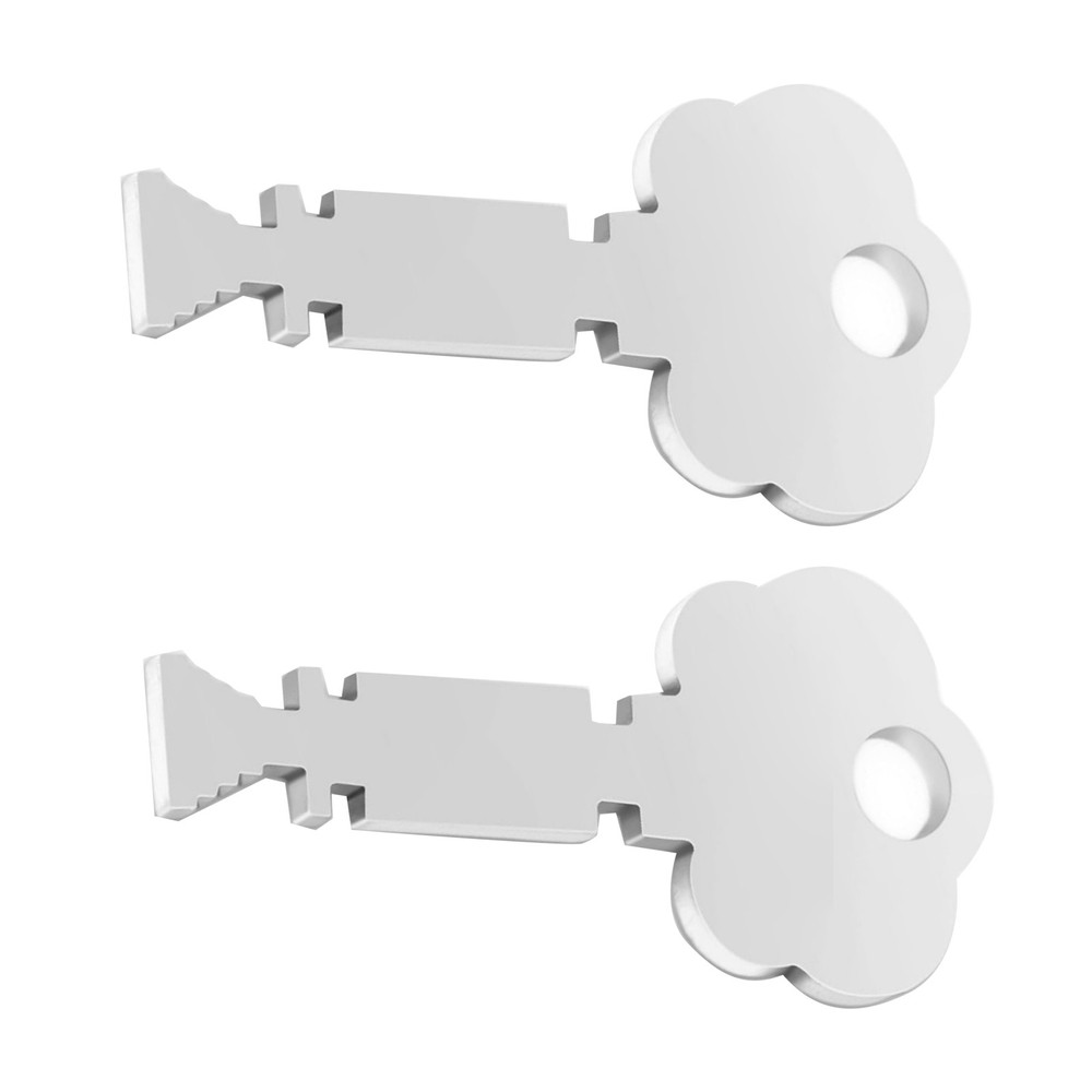 2 Pcs Replacement Fire Alarm Box Key For Gamewell And Elevator Fire Rescue