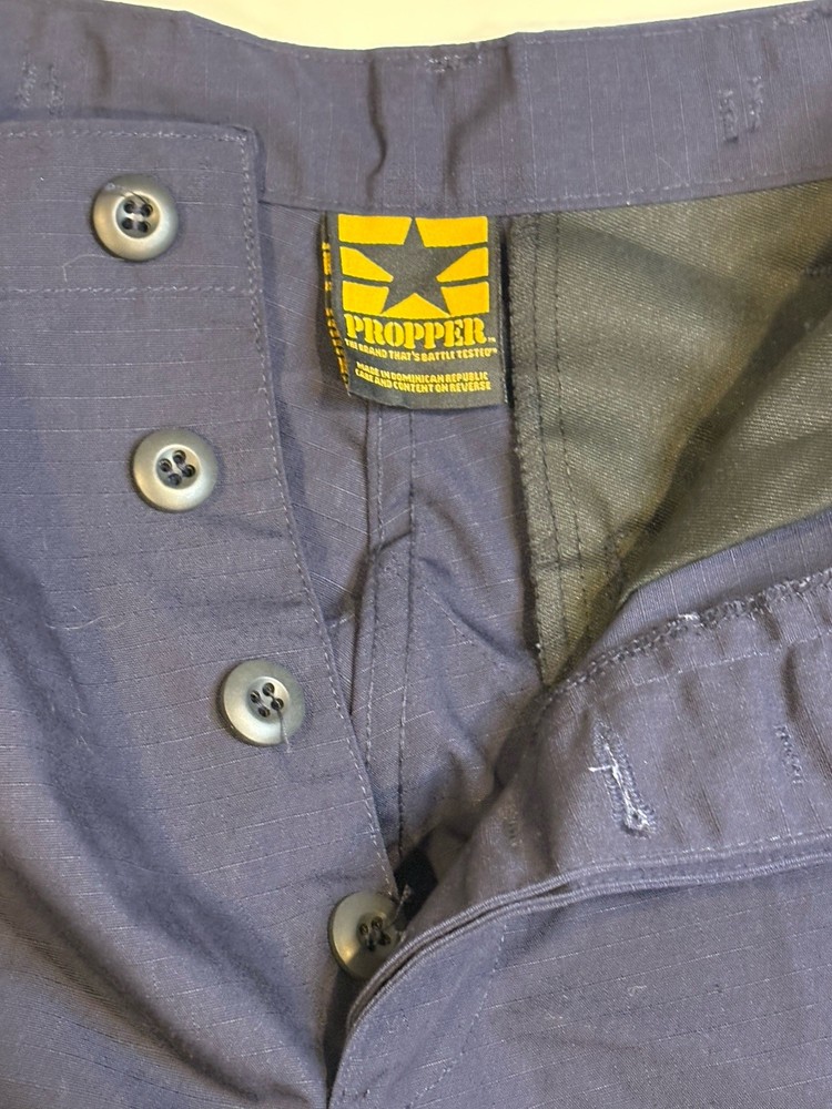 Propper BDU Trouser Button Fly 100% Cotton Ripstop Small Regular SEE DESCRIPTION