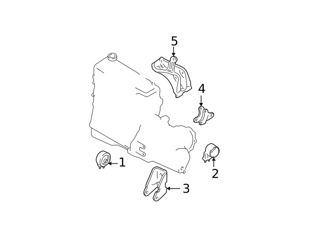 Genuine Ford Bracket 9T1Z6E042A