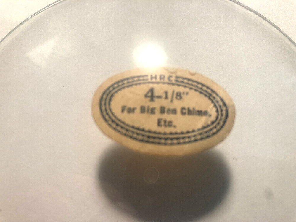 4 1/8" Convex Clock Face NEW