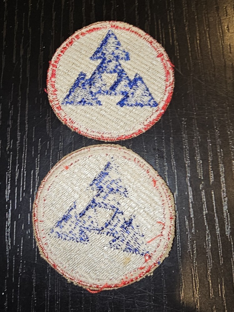 WWII US Army 3rd Log Logistics Command Cut Edge Patch x1 L@@K!!!