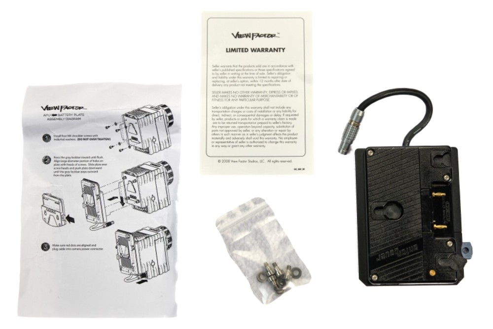 ViewFactor APU-AB Battery Plate for RED cameras
