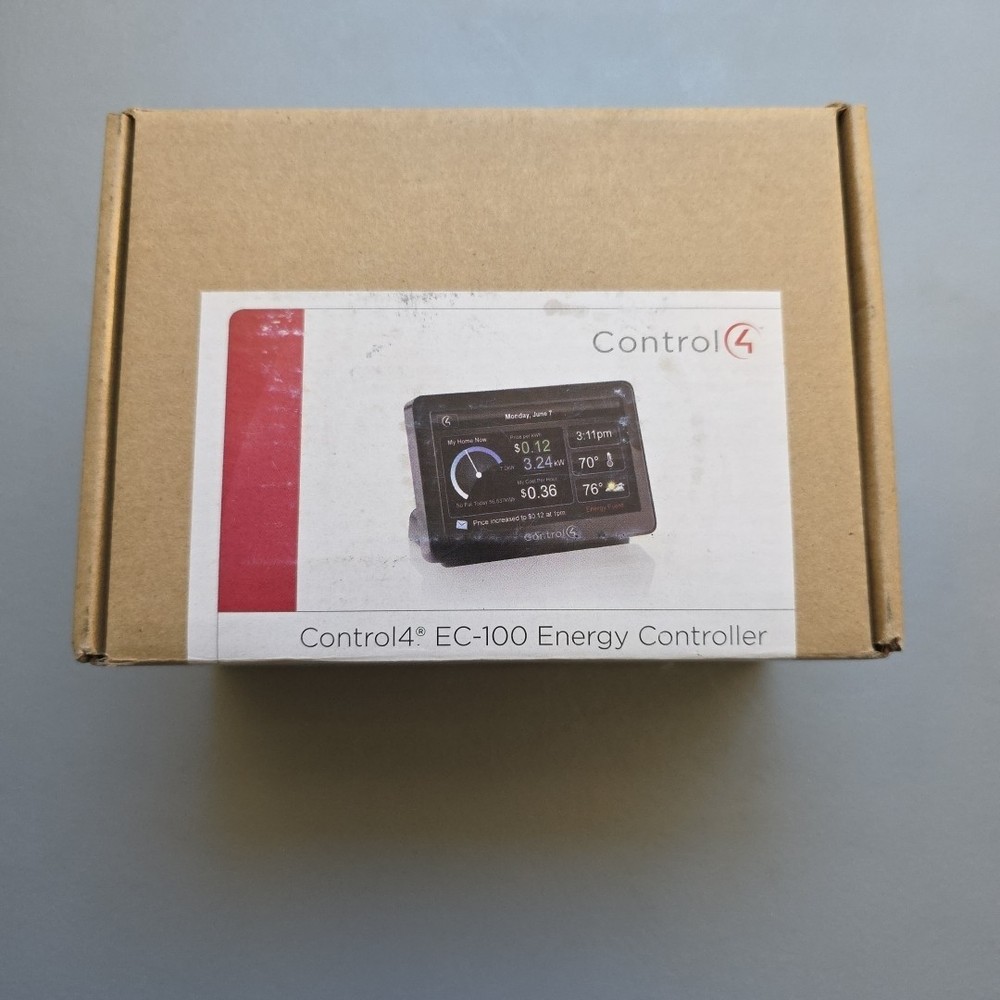 Control4 EC-100 Smart Energy Automation Load Controller 5" LCD Digital Home