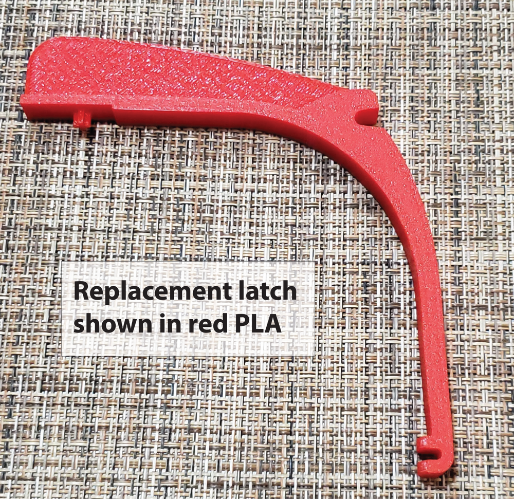 Latch Replacement For Playmate Plus Igloo 24-Quart Cooler (Red)