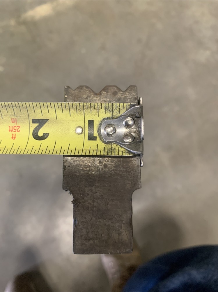 29-7/8” Bottom Die Used Press Brake Tooling