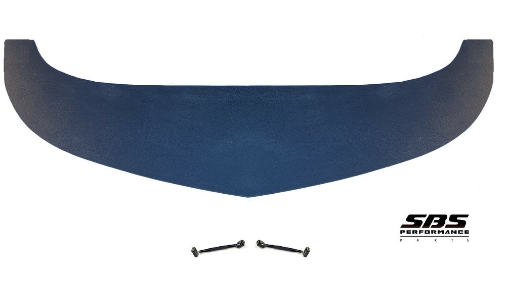 FRONT SPLITTER & 2 SUPPORT RODS for 2010-2012 Mustangs w/ Boss 302, C/S valance