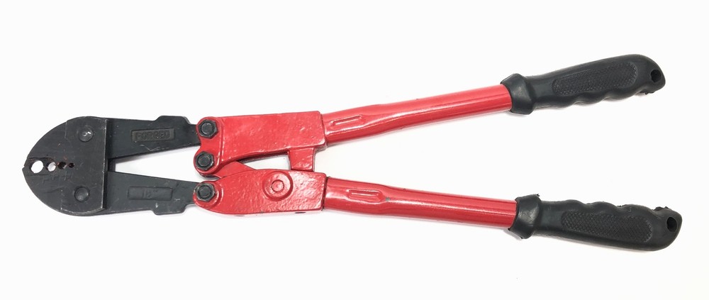 Bolt Cutter Forged Adjustable 18 inch Black/ Red