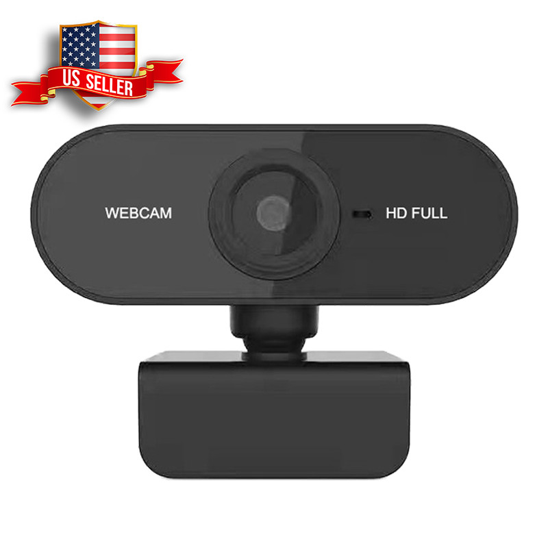 USB 1080P Webcam with built-in Microphone Streaming Computer External Web Camera