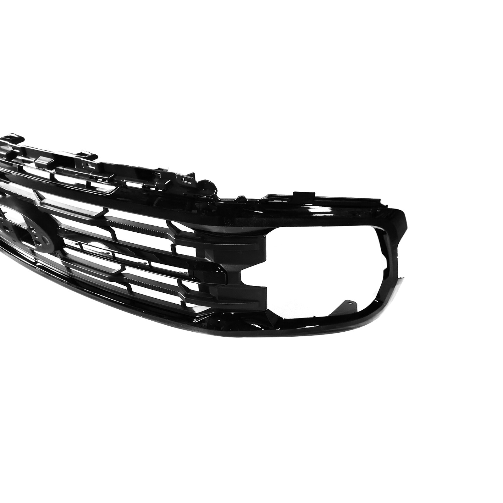 Front Bumper Upper Main Grille Insert For 2024-2025 Ford F-150 XL XLT STX Tremor