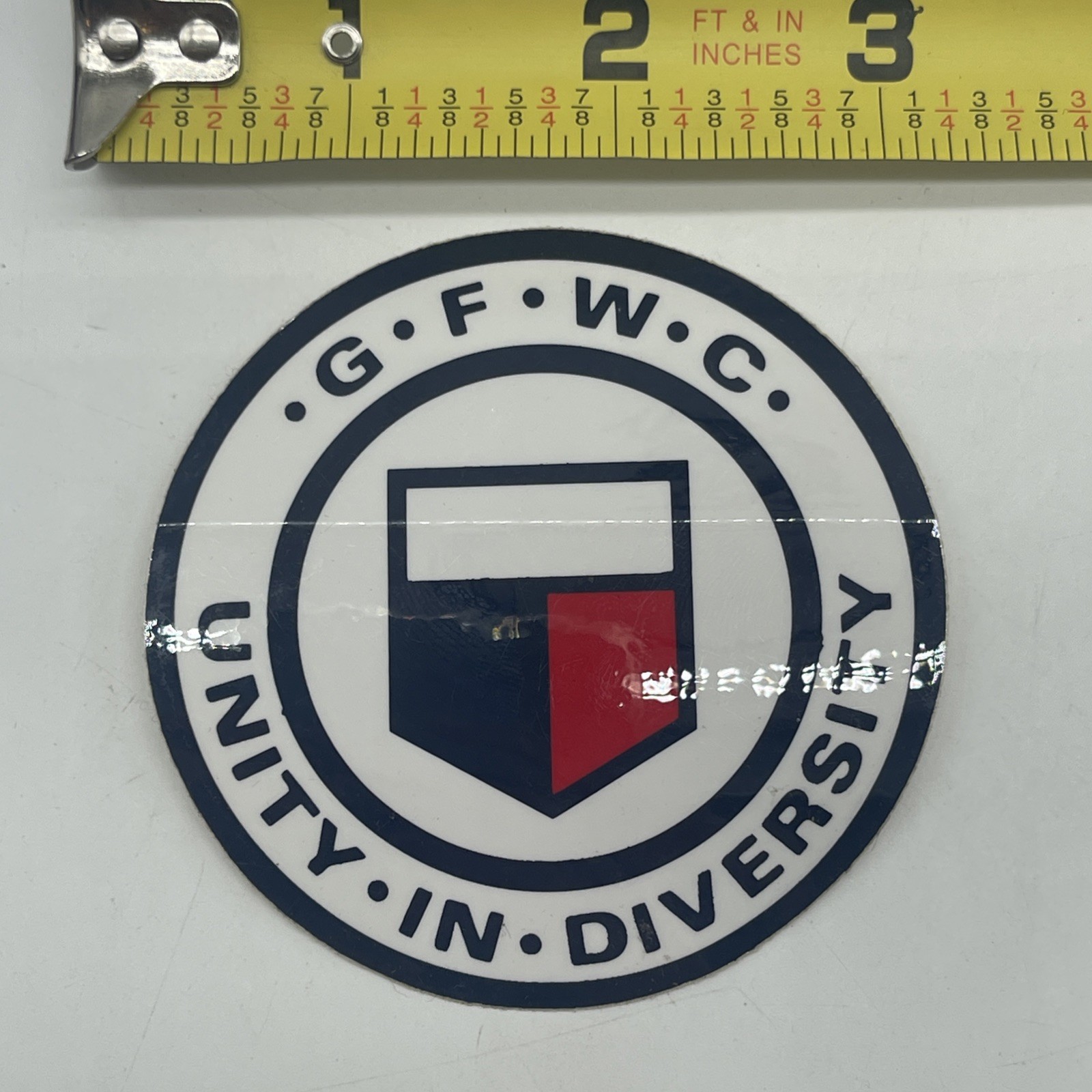 General Foundation Of Women Clubs GFWC Unity In Diversity Window Sticker Decal