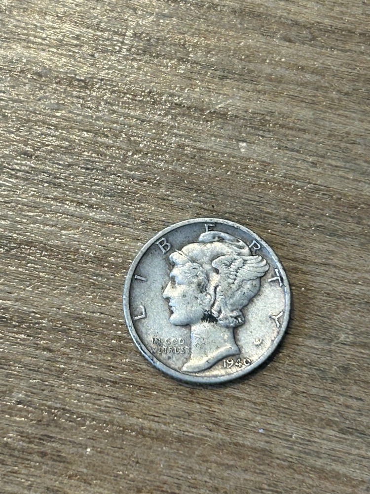 1940D Mercury Dime XF
