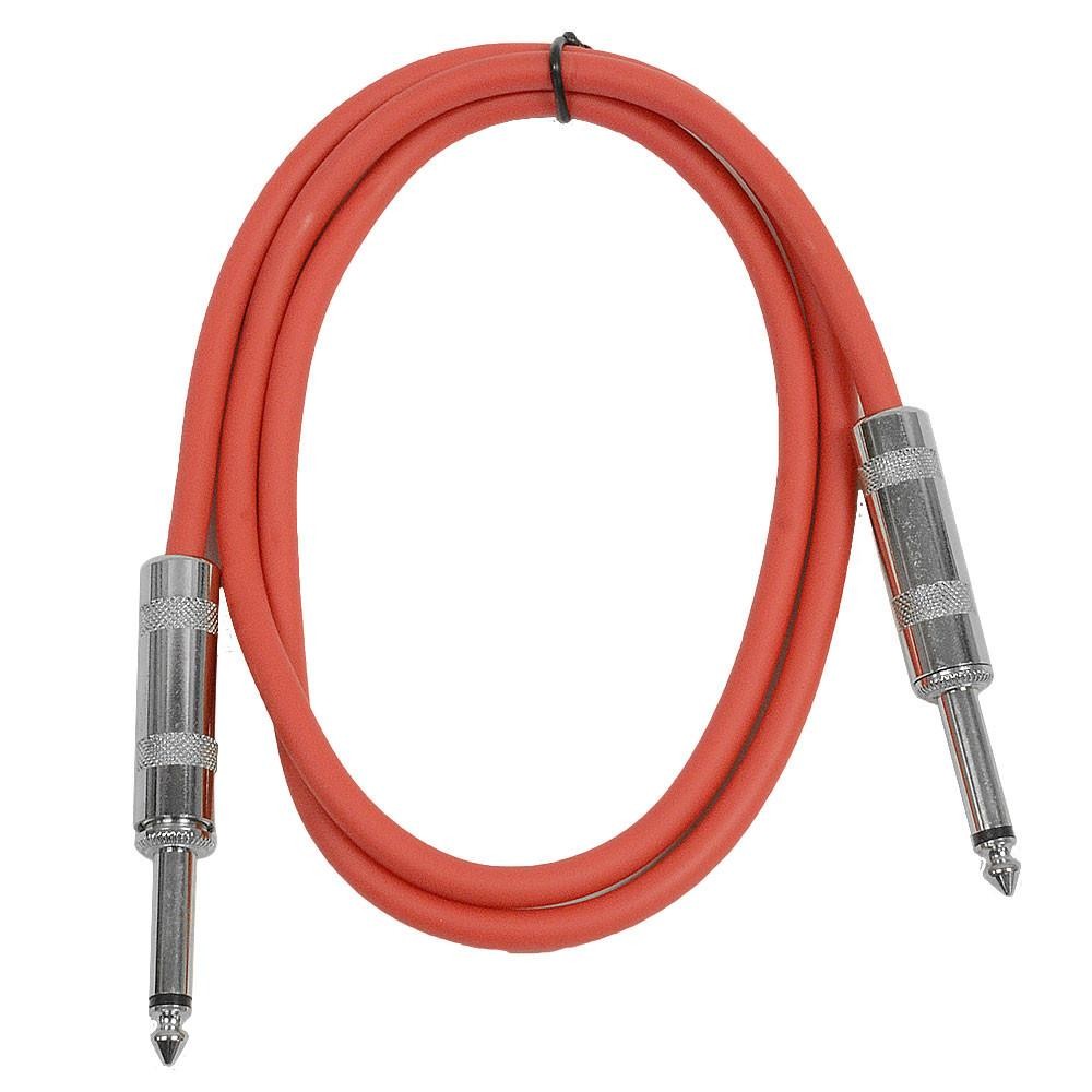 SASTSX2 Red 2 Foot TS Patch Cable