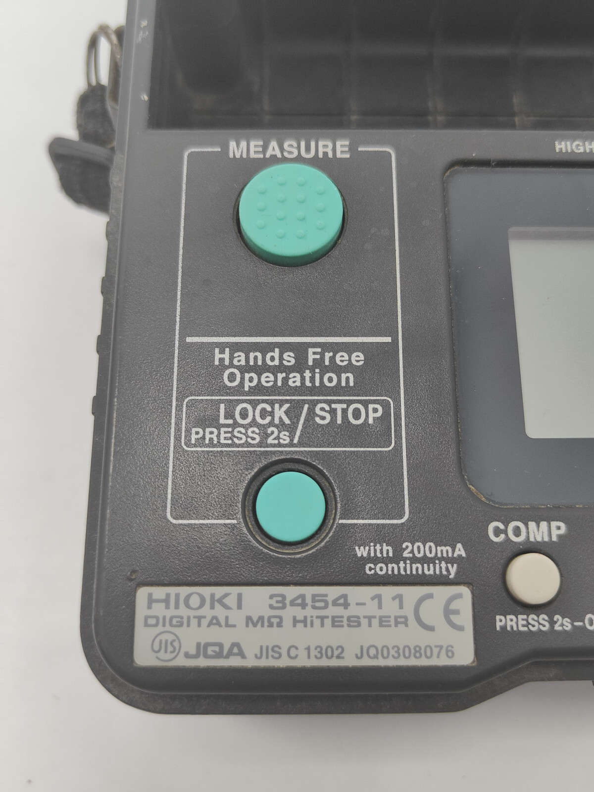 HIOKI 3454-11 DIGITAL HiTESTER , HC#301 (TESTED TURNS ON)