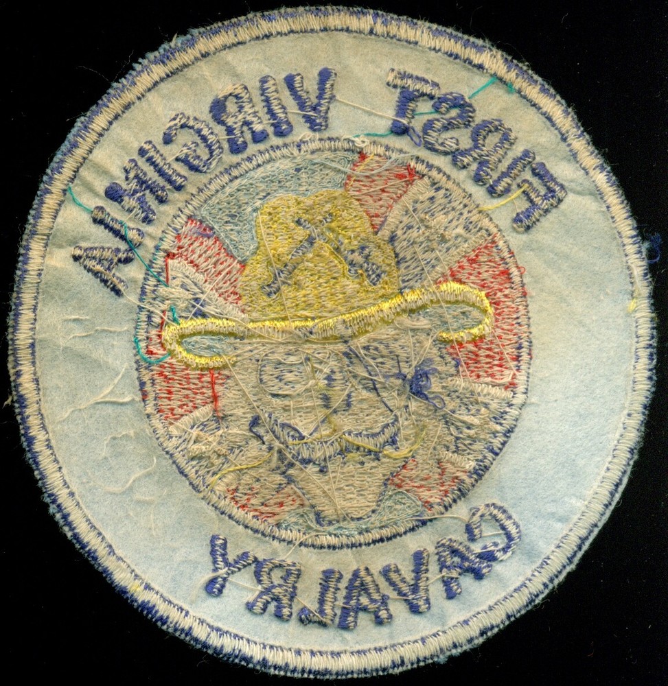 DEA First Virginia Cavalry Patch AA-2