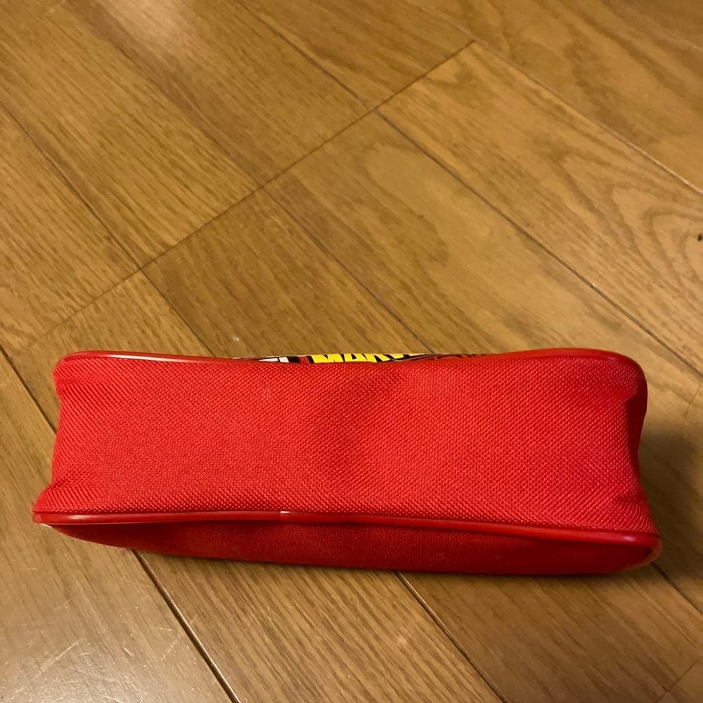 MARVEL logo pouch red
