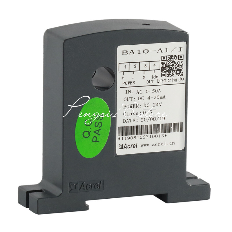 1PC 0-10A/4-20ma current isolation transmitter BA05-AI/I AC Current Sensor