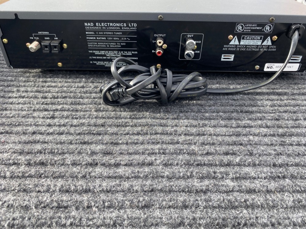 Gray used NAD Stereo Tuner C 440