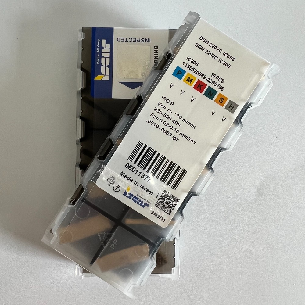 10Pcs/BOX Iscar DGN2202C IC808