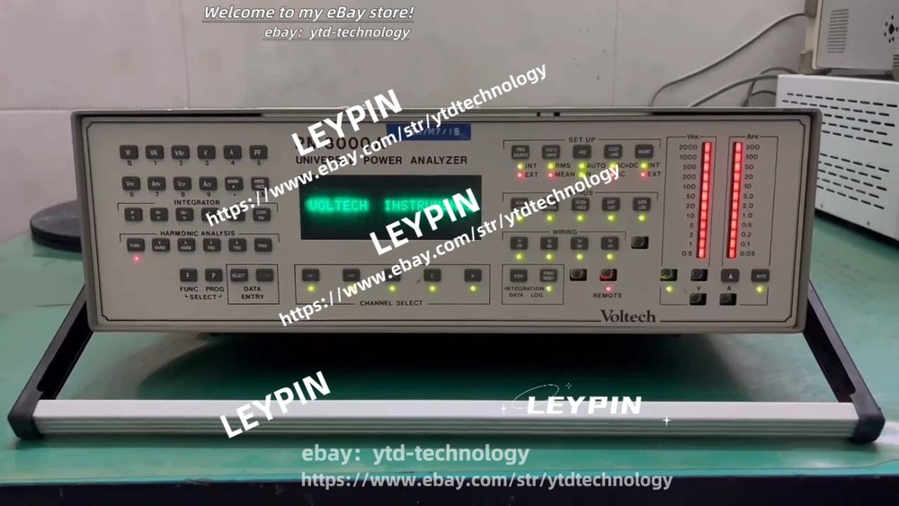 1 Pcs Voltech PM3000A universal power analyzer used#ytd