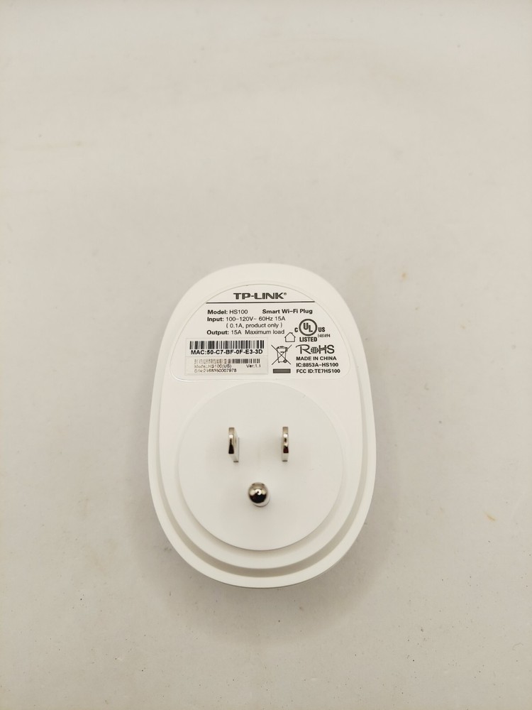 TP-Link Smart Wi-Fi Plug HS100